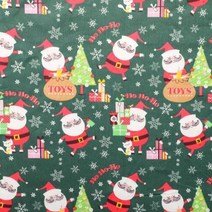 페브릭 옥삼 직물Syunss 새로운 크리스마스 시리즈 인쇄 Diy 패치 워크 천 이불 아기 침대 쿠션 드레스 바, 10 number 14_04 160x50 CM