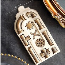 국화빵틀 코코아밤 붕어빵 땅콩빵 쉬폰 계란빵 틀 몰드 워터 파이프 기어 시계 펑크 실리콘 몰드 퐁당 케이