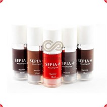 세피아 위생인증 펌핑 10ml 색소 머신 수지 엠보 겸용 반영구화장색소, 스킨베이지
