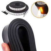 차음재 블랙 실리콘 고무 스트립 자체 접착 씰링 개스킷 50cm 미끄럼 방지 충격 흡수 고온, 40mmx3mm
