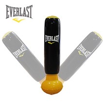 EVERLAST 복싱 펀칭 밥백, 블랙+옐로우