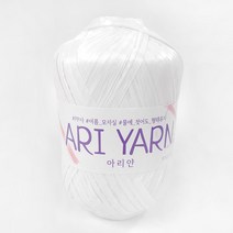 [ARIYarn] 아리얀 19색 피크닉모자 여름실 PP사, 1 화이트