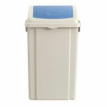 창신 국민 휴지통 50l 푸쉬형 440x310x715mm 2개 플라스틱 점포, 단품