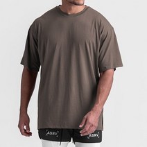 똑소녀 남성용 데일리 머슬핏 반팔 티셔츠