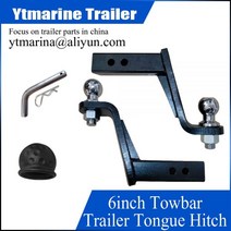 견인 볼 마운트 승용차 장치 인치 드롭 바 히치 트레일러 자동차 보트 부품 액세서리, with 2 inch ball