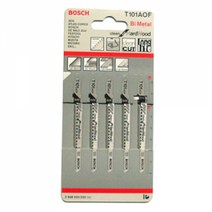 신나라-닷컴_보쉬 목재용 직소날 T101AOF 5pcs 작업 목재 작업용 직소 용날_ tlsskfk, S-N-선택사항없습니다