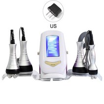 가정용슈링크 홈케어 4 1 레이저 고주파 RF 40K 공동현상 Lipo 슬리밍 초음파 지방 흡입 Cavitation 기계 스파 바디 모양 살롱, [04] US Plug