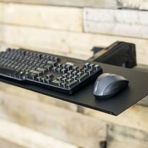 모니터암 vesa 장착 구멍이 있는 키보드 트레이 100x100mm diy 스탠드 작업