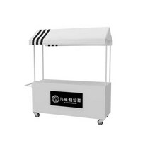 야외 노점 판촉 판매대 노점 가판대 마트 진열대, 상세 페이지 참고, 블루 150x60x200