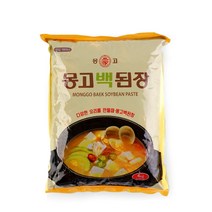 몽고 백된장 4kg, 1개