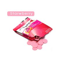 [렛츠베이킹] 행복한 쇼콜라띠에 코팅초콜릿 100g (다크 밀크 화이트 딸기 택1), 쇼콜라티에 딸기