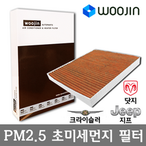 우진필터 PM2.5 초미세먼지 피아트 에어컨필터, 프리몬트(345 JC JS JF)/YCC01, 1개