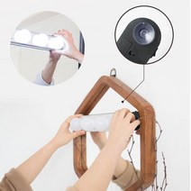 메이크업 조명 화장대 LED 조명등 접착식 미러라이트 0.4539ea, SH_ 본상품선택