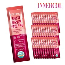 이너콜 저분자 콜라겐 석류 젤리 스틱, 20g, 30개