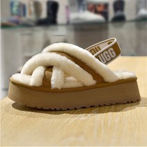 어그 미니 부츠 신발 모카신 어그부츠 겨울 방한 클래식미니 털신 클래식 레트로 러블리 슬리퍼 실내화 사무실 여성화 Disco Cross Slide 1121550
