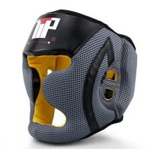 복싱용품 새로운 PRETORIAN 복싱 헬멧 MMA 무에타이 트윈스 킥 헤드 보호 스파링, gray+L-XL