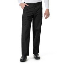 Carhartt 남성용 애슬레틱 카고 팬츠 블랙. Medium
