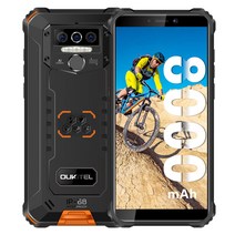 OUKITEL WP5 Pro SIM 프리 스마트폰 방수 방진 내충격 스마트폰 8000mAh 스마트폰 본체 4GB RAM 64GB ROM 13MP+5MP카메라 IP68IP69K 방수 5.5인치 HD+ 화면 Android 10 지문 잠금 해제·얼굴 인식 방재 휴대 전화