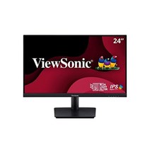 ViewSonic 뷰소닉 VA2409M 24인치 모니터 1080p IPS 패널 어댑티브 싱크 얇은 베젤 HDMI VGA 및 아이 케어 블랙