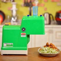 신영산업 업소용 그린 파절기 파채기계 파써는 기계 S.Y-1504 기본3MM, 칼규격3MM(육회용)