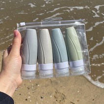 키젤 여행용 다목적 공병 60ml x 4개, 혼합색상, 1세트