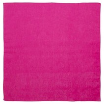 대형 100% 면 단색 반다나 55.9 x cm 22 인치 핫핑크 단품 맞춤 프린팅 손수건 머리띠 헤드 스카프용 양면, Hot Pink