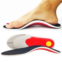 요족깔창 족저근먹염 평발 아치 군화 깔창 Orthotic Insole Arch Support 발바닥 용 플랫 풋 정형 안창 공기 운동의 압력 완화 댐핑 쿠션 패딩, 01 S (EU35-40)