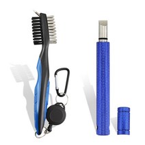 세척기 브러시 개대 골프 클럽 골프 클럽 깎이 도구 골프 퍼터 웨지 볼 그루브 클리너, k