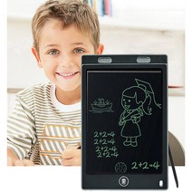 1+1 총2개 LCD 신형필기 메모패드 12인치 전자칠판 전자그림판 (색상랜덤발송), 1개