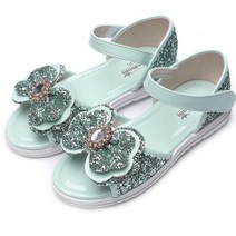 제이스맘 여아용 샌들 큐빅 리본 운동화 착화감 JB620