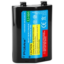 EN-EL4 EN EL4 EN-EL4a ENEL4a 카메라 배터리 니콘 호환 D2H D2Hs D2X D2Xs D3 D3S F6 MH-21 카메라용 Akku 3300mAh 1 개, 한개옵션0