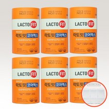 종근당건강 락토핏 생유산균 코어 60포 6통 12개월분 대용량PROBIOTICS 유신균