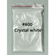 레진 조색제 아트 세트 에폭시 크리스탈 레진 50g DIY 수제 진주 광택 운모 분말 에폭시 수지 염료 안료 접, 86 600 Crystal White