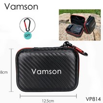 카메라 제습함Vamson-호스팅 카메라 가방 휴대용 충격 방지 보관 패키지 gopro 호환 11 10 9 8 7 6, 02 VP814, 한개옵션1