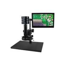 공업용 현미경 고정밀 회로판 수리 12인치 화면 HDMI USB, 3800-2K 초고화질 모델