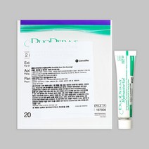 콘바텍 듀오덤 엑스트라씬 5X10CM 20매입 + 듀오덤 하이드로엑티브겔 15g 상처 드레싱, 1세트