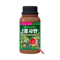 대유 충사탄 500ml 유기농 친환경 살충제 제충국 고삼추출물 목초액 종합살충제