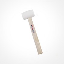 고무망치 각관 가구 조립 사전점검 캠핑 망치 8OZ 백색 x2개, 단품