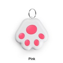 mini smart gps tracker key finder locator 무선 블루투스 anti lost alarm sensor device tracker for kids 애완, 분홍색