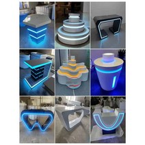 LED 스탠딩 원형 테이블 회의실 부스 전시장 기업 박람회 세미나용, H