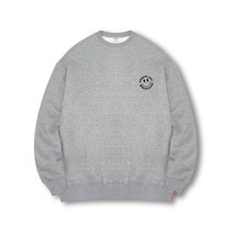 폰트스마일 프린팅 맨투맨 빅사이즈 6color