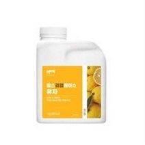 흥국 F&B 맘스리얼베이스 유자 1kg, 1000ml, 4통