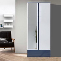 해해동동 하늘빛원서랍거울옷장(88), 네이비투톤