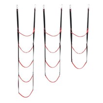 줄사다리 접이식 탈출 로프 구조 안전 작은 배 쾌속정 나일론 팽창식 보트 늑골 45, 4층