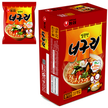농심 너구리 매운맛 20 봉 한박스 업소용 대용량 맛있는 국민 봉지 라면 득템 골라담기, 농심 얼큰한 너구리 1박스 (20봉)