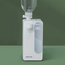 휴대용 정수기 디스펜서 온수 경량 컵라면 휴대용정수기 미니온수기 캠핑용 순간온수기 여행 급속 이국주온수기, 화이트 머신