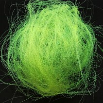 이솔앤아이 레인보우 반짝이 오팔 구김 펄 스타핑 쵸핑 50g, 형광연두