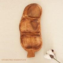 3칸 3구 술집 호프집 과자 마른 안주 간식 접시 그릇, 1개