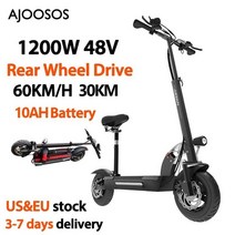 듀얼전동킥보드 기함급 대리기사 전동 킥보드70 kmh 속도 전기 스쿠터 2400W 4V 듀얼 모터 성인 이동, 02 1200W 4V 10h