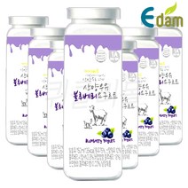 이담 산양유 발효 유산균 블루베리 요구르트, 7개입, 150ml